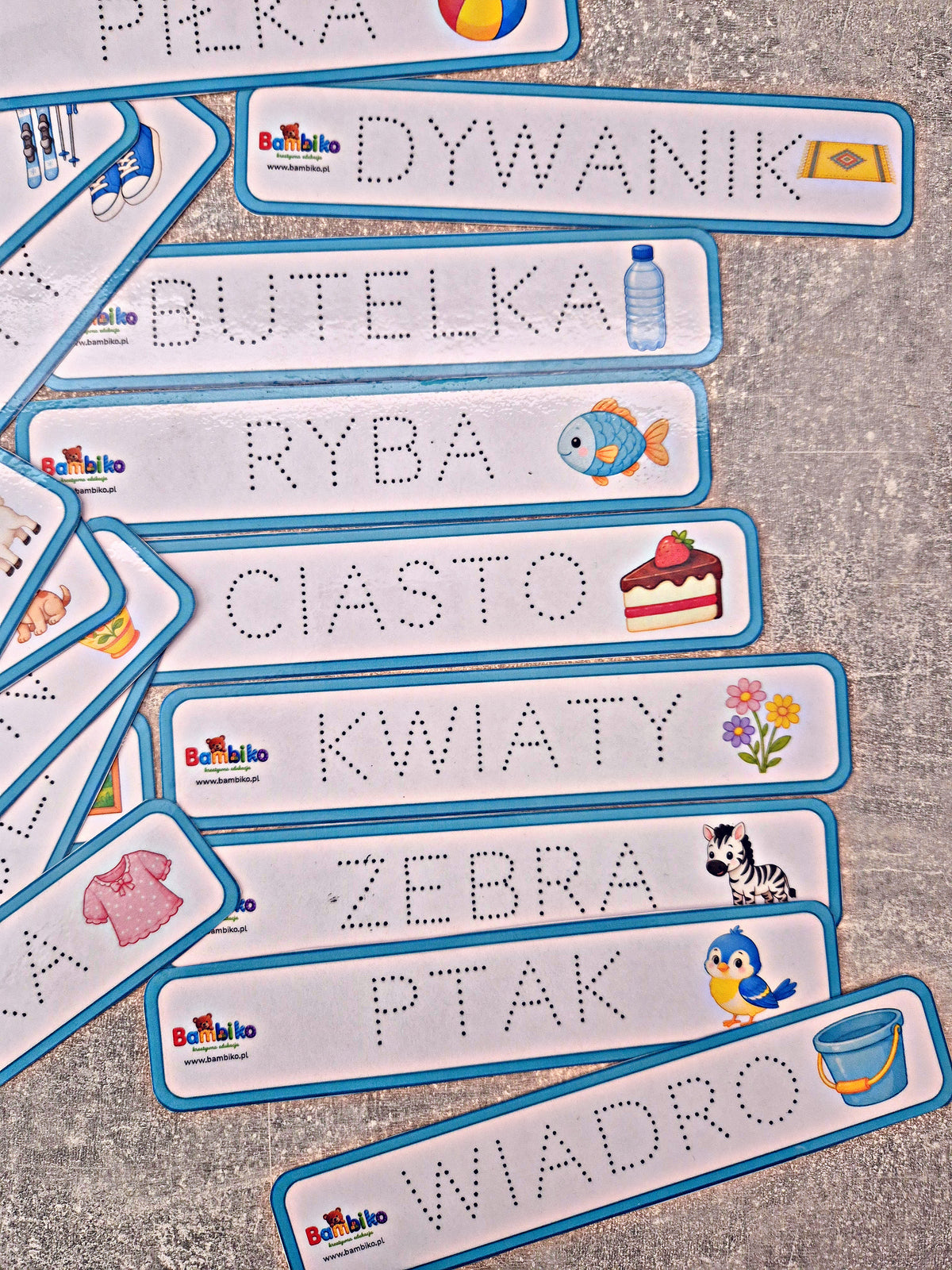 Klawiatura edukacyjna - nauka czytania i pisania