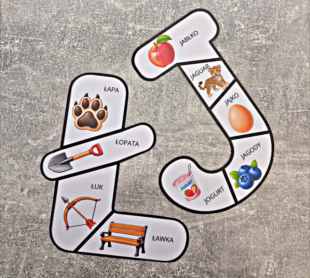 Literowe PUZZLE - poznajemy litery przez zabawę